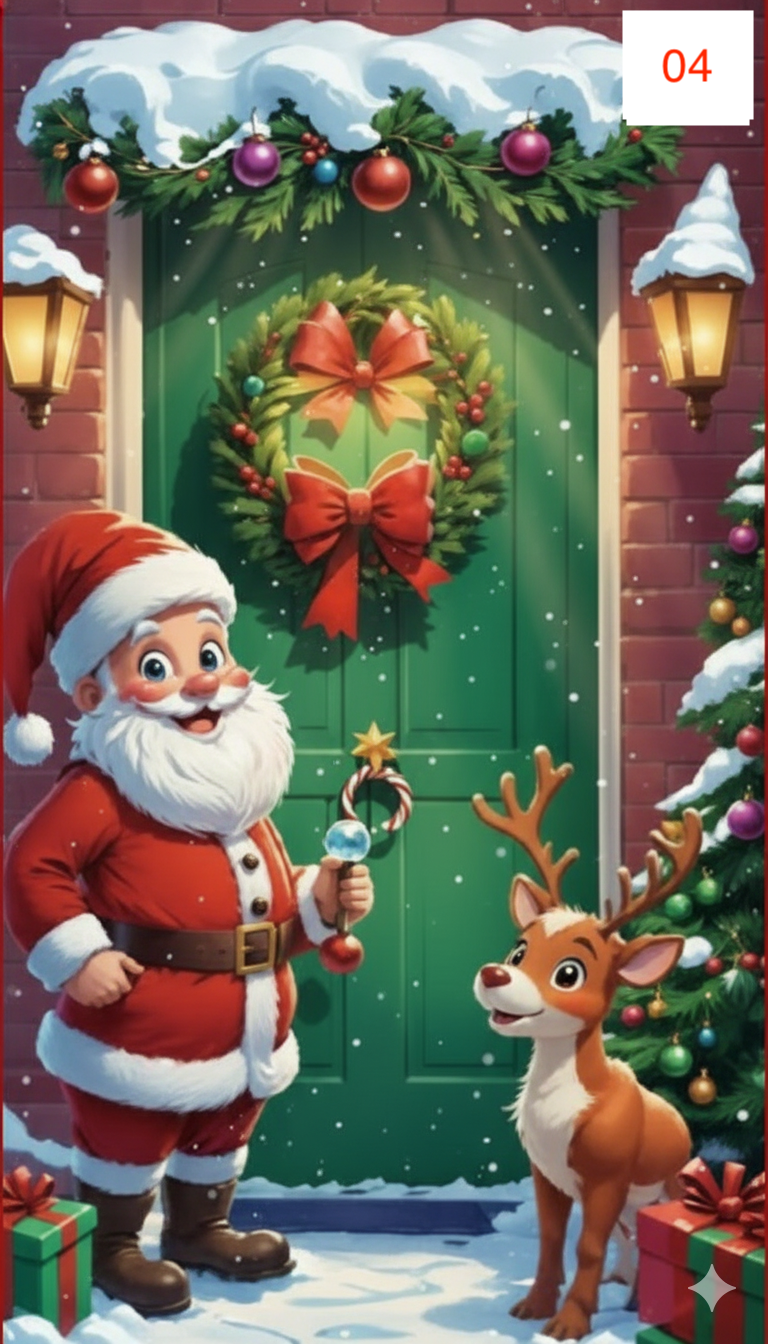 🎅Haz que el Espíritu Navideño se sienta desde la entrada🏡 — FORRO NAVIDEÑO PARA PUERTA™