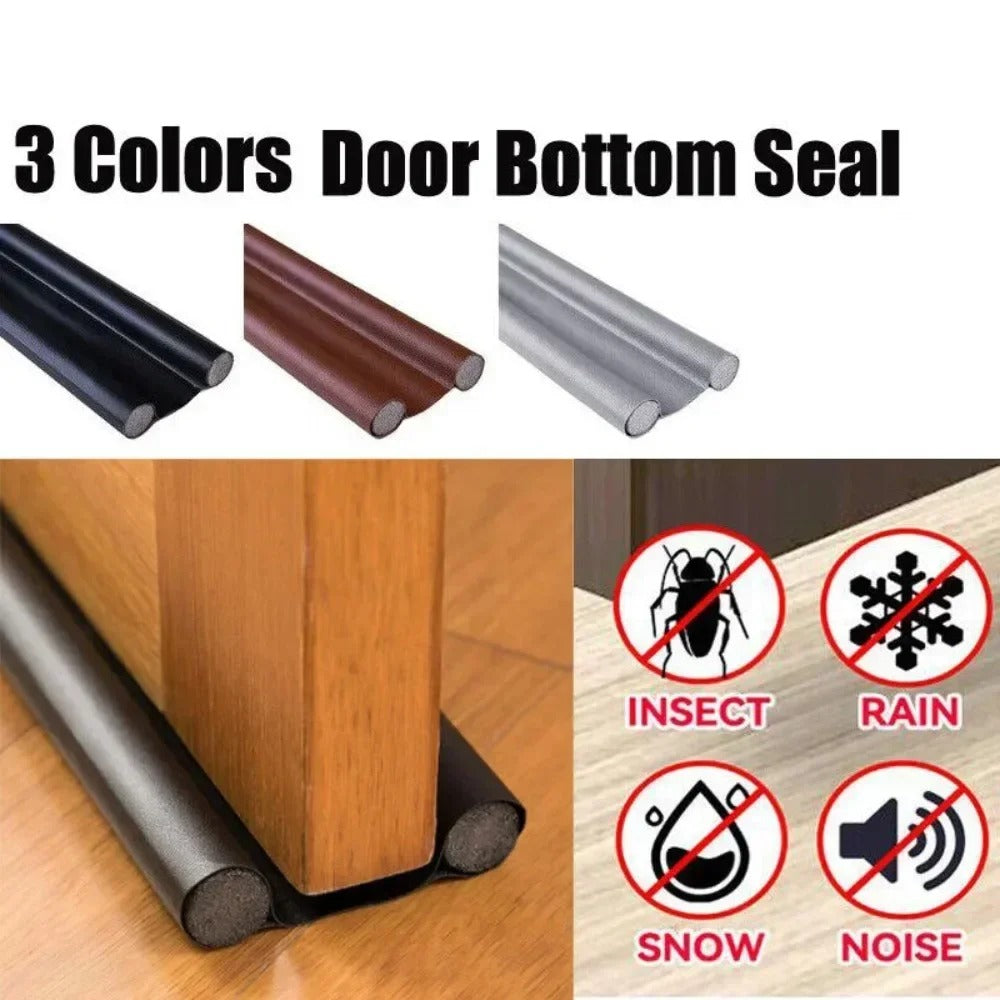Protectores De Puerta™  COMBO 2X1   "Protección Completa para tu Hogar 🏡 Di Adiós al Polvo, al Ruido, al  Frío, Insectos y Roedores 🚫❄️🐜🐭.