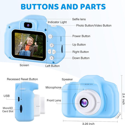 👑 “La Mini Cámara Digital para Niños y Niñas™ más que un juguete, una experiencia única 👧👦 “¡Imposible crecer sin recuerdos!