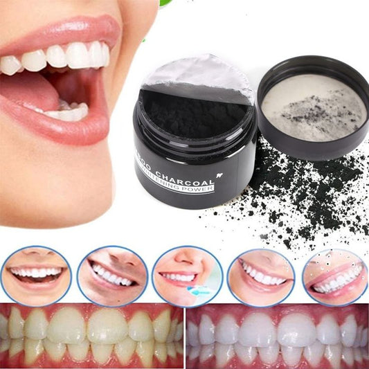 😁☕ Blanqueador Dental Polvo Carbón Coco Activo™ – Dile adiós a las manchas del café o vino y vuelve a presumir tu sonrisa