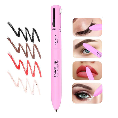 ✨ Bolígrafo Maquillaje 4 En 1™ – 🎒Todo tu estuche de maquillaje en un Solo Bolígrafo! 💄🖊️ Tienes todo lo que necesitas en un solo producto. ¡Práctico, compacto y siempre listo! ✨💖