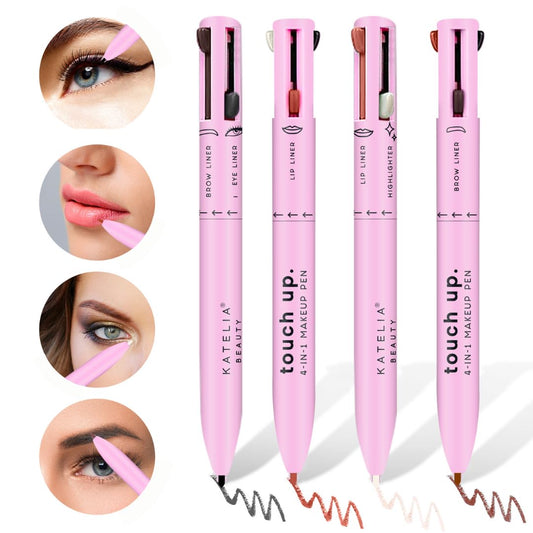 ✨ Bolígrafo Maquillaje 4 En 1™ – 🎒Todo tu estuche de maquillaje en un Solo Bolígrafo! 💄🖊️ Tienes todo lo que necesitas en un solo producto. ¡Práctico, compacto y siempre listo! ✨💖