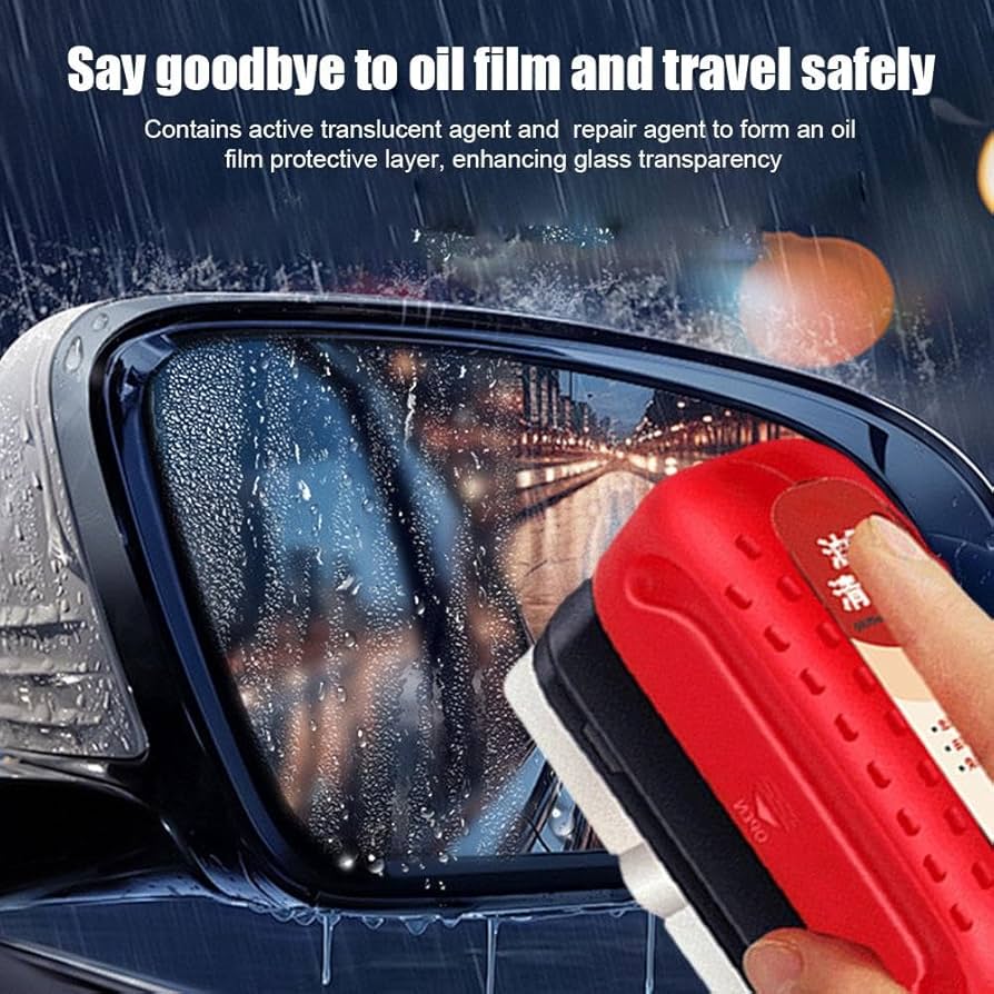 👀 Mejora tu visibilidad al conducir 🚘🪣 ¡Cepillo práctico y seguro!