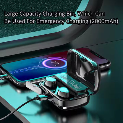 🔥 Audífonos Power Bank F9™ — Sonido 8D + Carga Infinita 🔋🎧 ¡Libertad sin límites!