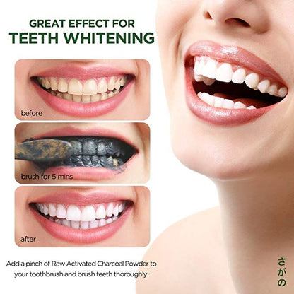 😁☕ Blanqueador Dental Polvo Carbón Coco Activo™ – Dile adiós a las manchas del café o vino y vuelve a presumir tu sonrisa