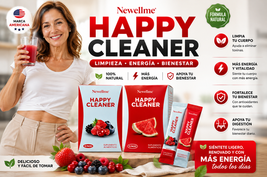TRATAMIENTO DE 14 DIAS💨 Adiós Hinchazón, Hola Ligereza con Happy Cleaner™ 🌿✨ Tu rutina de 14 días que limpia, equilibra y transforma tu digestión 🍓🔥