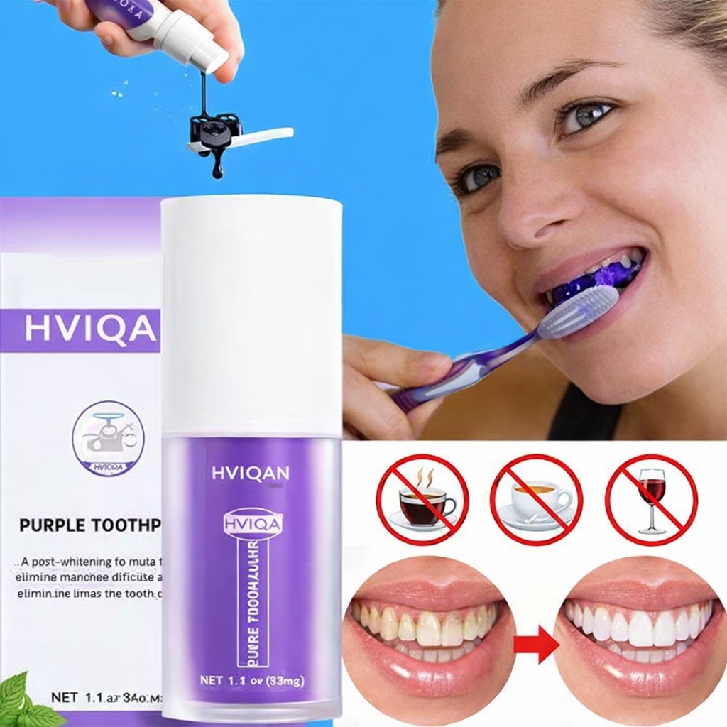 💭 ¿Te afligen tus dientes manchados a causa del café, té o vino? Soluciónalos ya!  con el  Blanqueador Dental™ 😁✨
