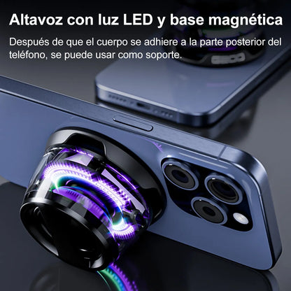 🔊✨ Sonido Poderoso, Tamaño Mínimo — ¡Descubre el Mini Parlante Magnético G200™! 💥🎶