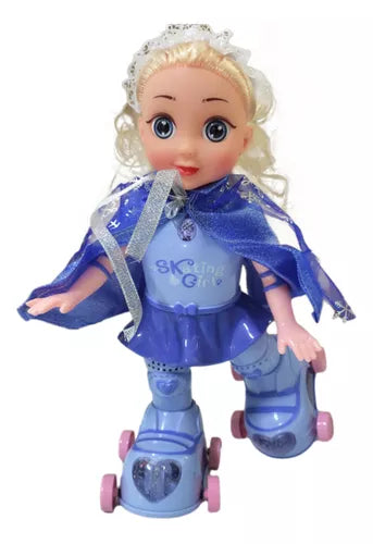 Muñeca de Patín Eléctrica, Musical con Luces y Movimiento™