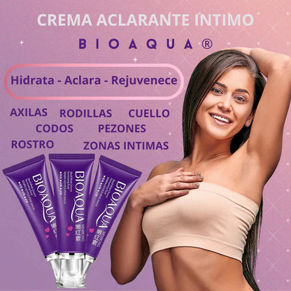 🌸 BIOAQUA™ – Crema despigmentante✨ Tu aliada para una piel más uniforme y suave en zonas delicadas.