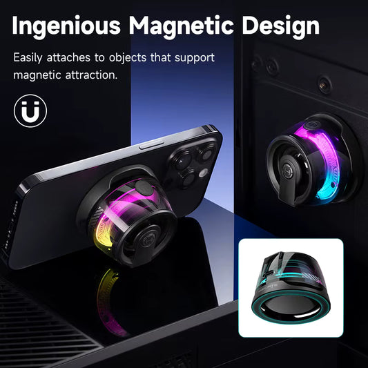 🔊✨ Sonido Poderoso, Tamaño Mínimo — ¡Descubre el Mini Parlante Magnético G200™! 💥🎶
