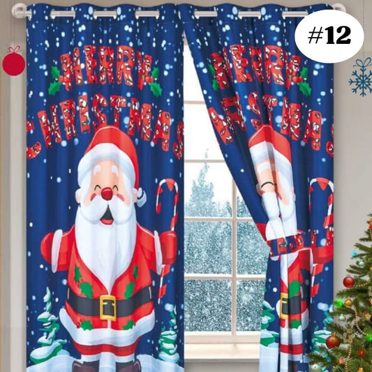 🪟🎅🏼 CORTINAS NAVIDEÑAS™ — Convierte cada rincón de tu hogar en un escenario navideño lleno de encanto y alegría.