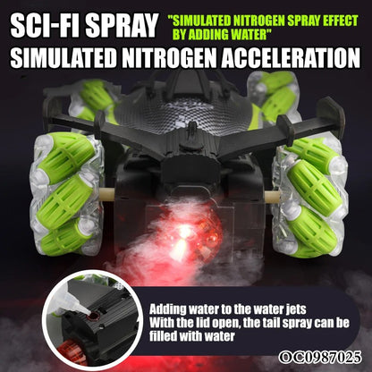 🚀💨✨ Car Stunt F1 360° con Humo Realista™ – 🤚 Luces, control por Gestos y Show de Acrobacias 🎮