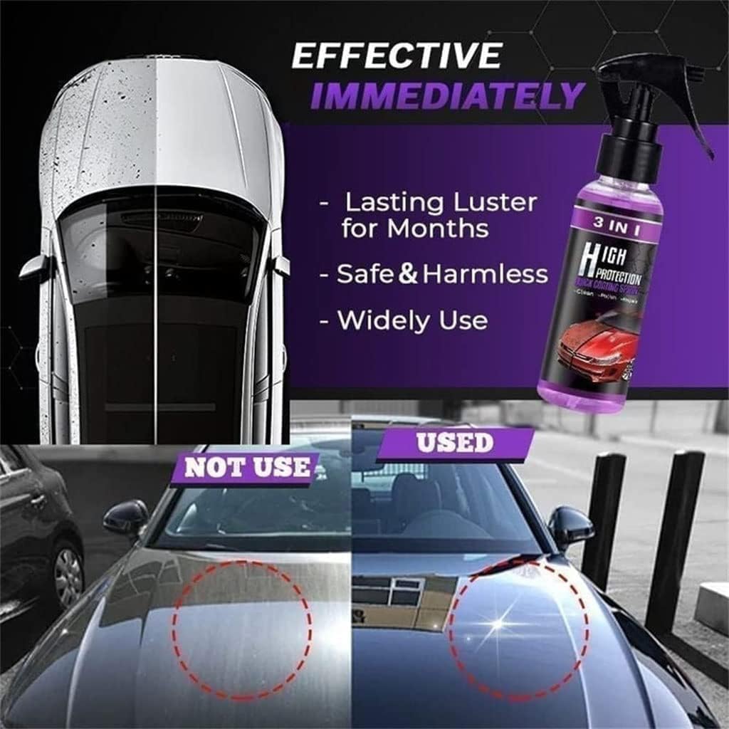 🛡️ Protege, pule y transforma tu auto con el SPRAY BRILLO 3 EN 1 PARA AUTOS™ – sin agua, sin esfuerzo