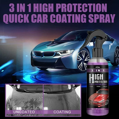 🛡️ Protege, pule y transforma tu auto con el SPRAY BRILLO 3 EN 1 PARA AUTOS™ – sin agua, sin esfuerzo