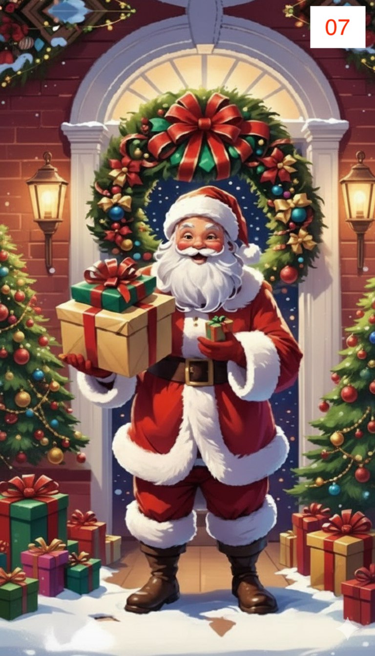 🎅Haz que el Espíritu Navideño se sienta desde la entrada🏡 — FORRO NAVIDEÑO PARA PUERTA™
