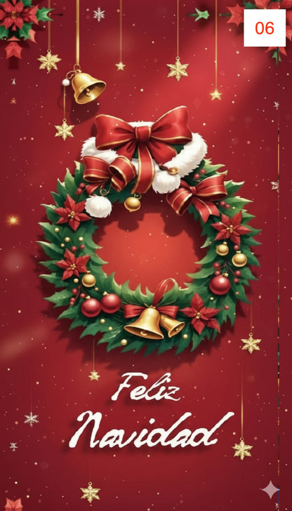 🎅Haz que el Espíritu Navideño se sienta desde la entrada🏡 — FORRO NAVIDEÑO PARA PUERTA™