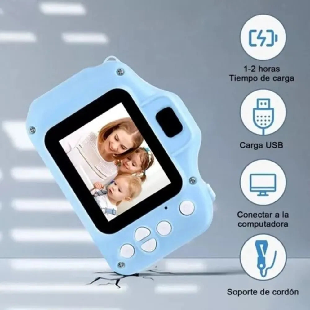 👑 “La Mini Cámara Digital para Niños y Niñas™ más que un juguete, una experiencia única 👧👦 “¡Imposible crecer sin recuerdos!
