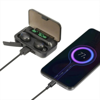 🔥 Audífonos Power Bank F9™ — Sonido 8D + Carga Infinita 🔋🎧 ¡Libertad sin límites!