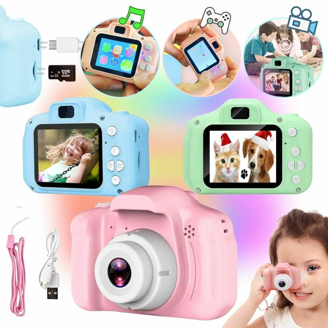 👑 “La Mini Cámara Digital para Niños y Niñas™ más que un juguete, una experiencia única 👧👦 “¡Imposible crecer sin recuerdos!